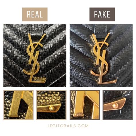 ysl envelope bag real vs fake|how to tell if ysl bag was real.